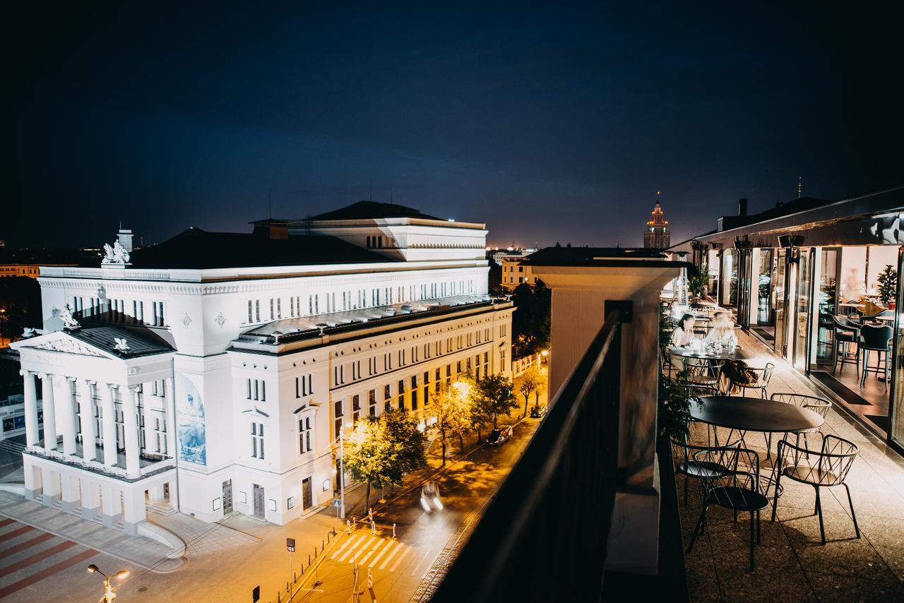 Grand Hotel Kempinski Riga Kültér fotó The National Theatre