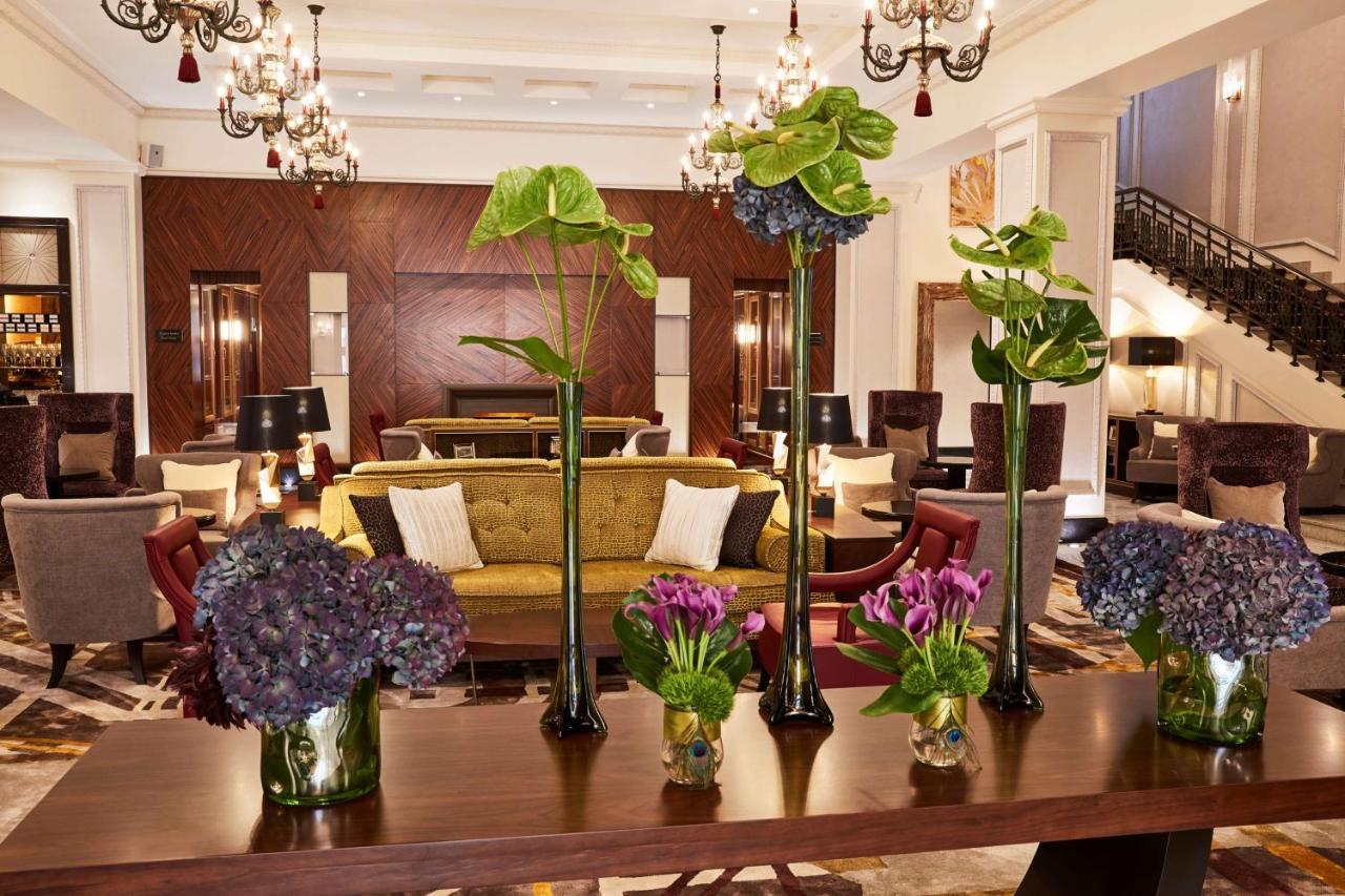 Grand Hotel Kempinski Riga Kültér fotó The lobby of the hotel